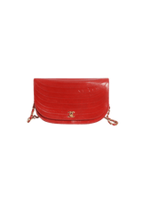 VINTAGE CC CRESCENT FLAP BAG