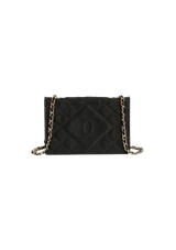 VINTAGE CC DIAMOND WALLET ON CHAIN