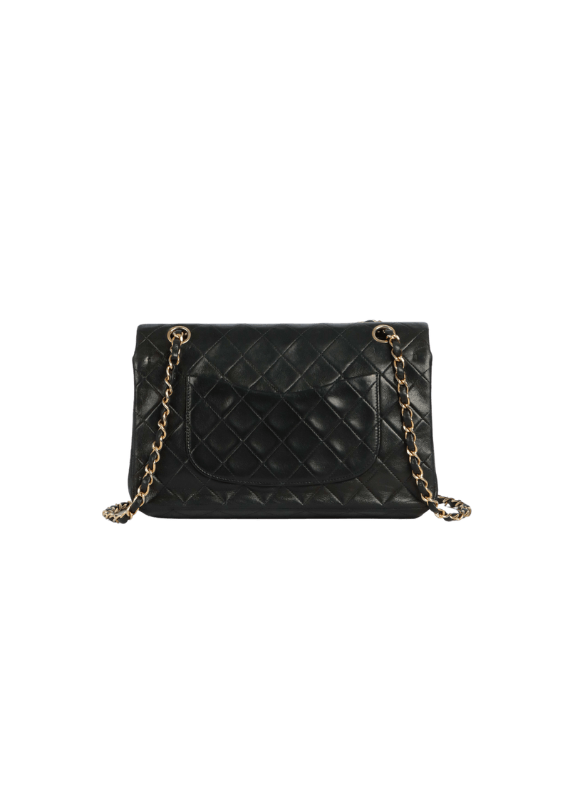 VINTAGE MEDIUM CLASSIC DOUBLE FLAP LAMBSKIN