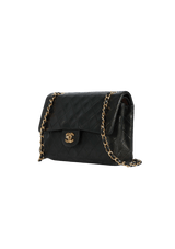 VINTAGE MEDIUM CLASSIC DOUBLE FLAP LAMBSKIN