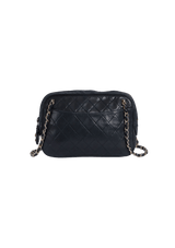 VINTAGE QUILTED CC CAMERA BAG