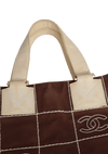 VINTAGE SQUARE STITCH CC TOTE