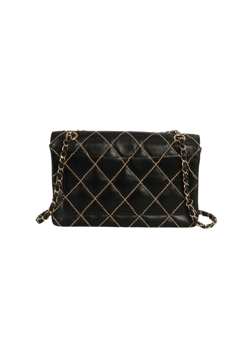 WILD STITCH MEDIUM SINGLE FLAP BAG