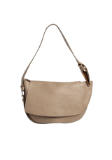 LEATHER KISS SHOULDER BAG