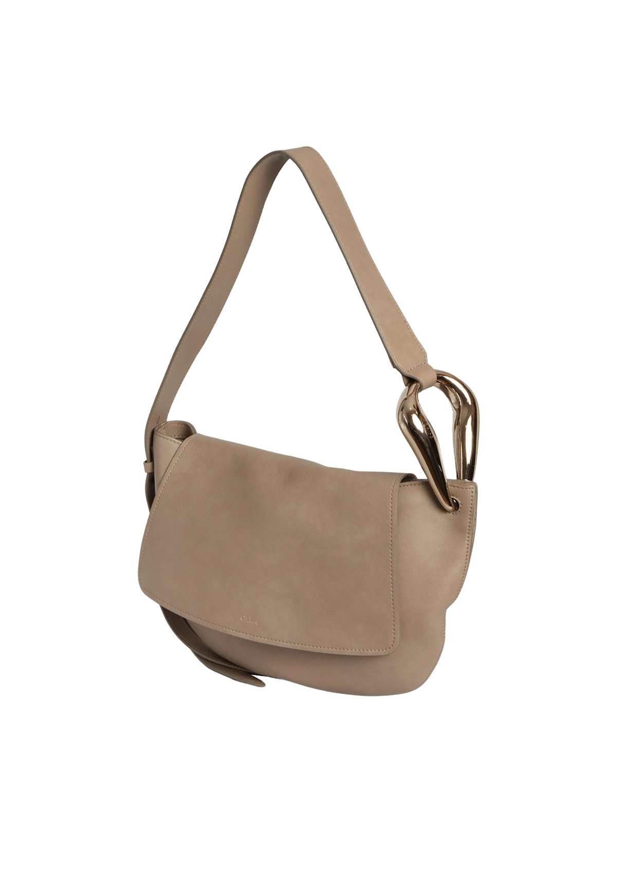 LEATHER KISS SHOULDER BAG