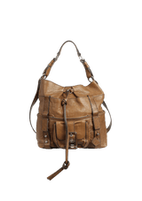 LEATHER SATCHEL BAG
