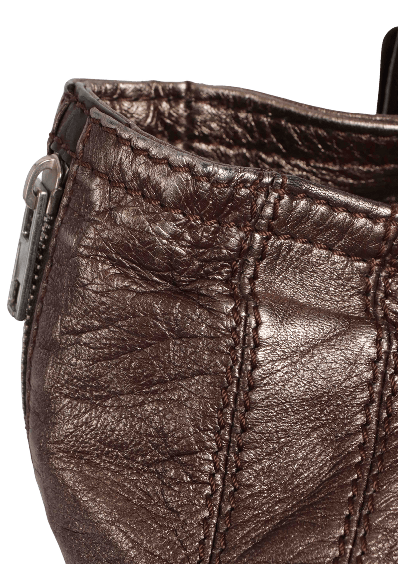 LEATHER TOTE BAG