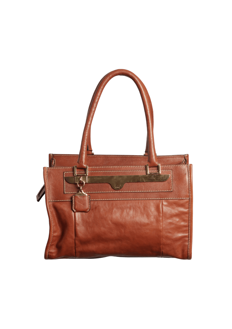 LEATHER TOTE BAG