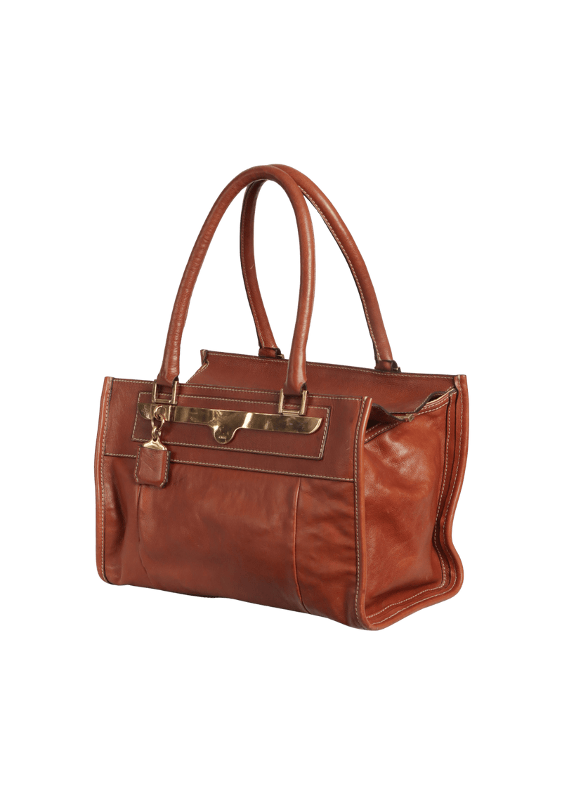 LEATHER TOTE BAG