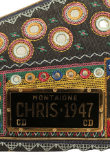 1947 MONTAIGNE CHRIS LICENSE PLATE SADDLE BAG