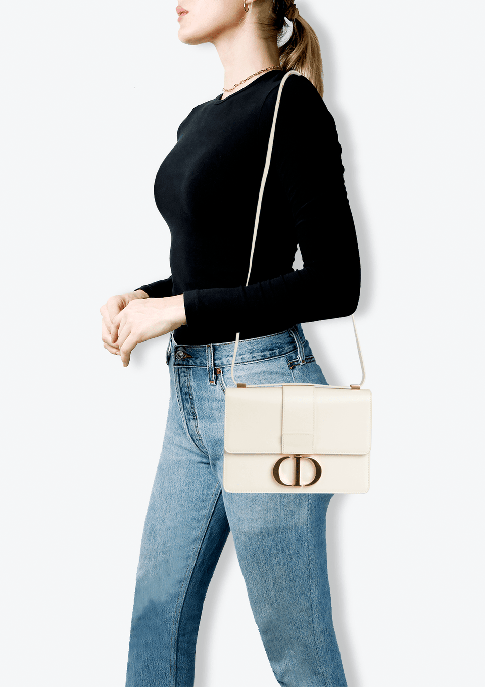 BOLSA CHRISTIAN DIOR 30 MONTAIGNE BAG OFF WHITE ORIGINAL – Gringa