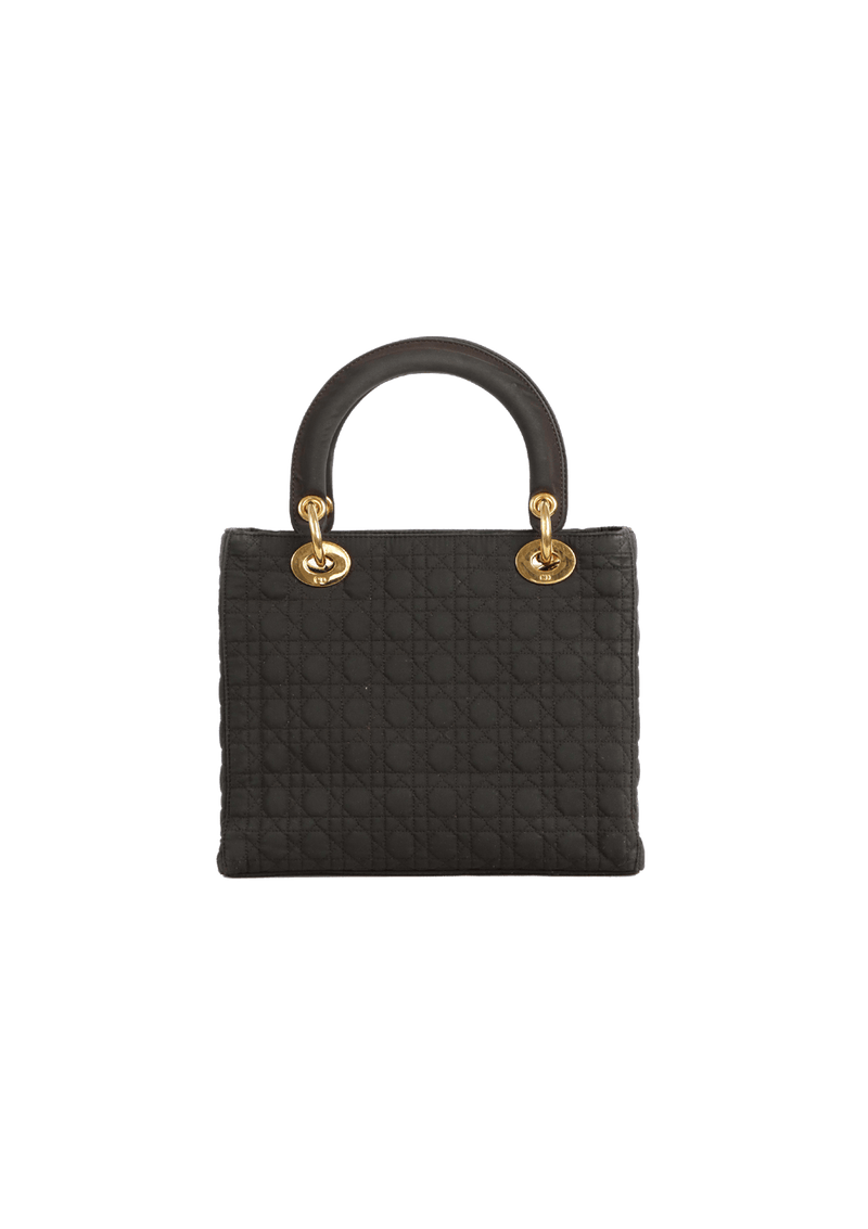 CANNAGE QUILTED NYLON LADY DIOR MEDIUM