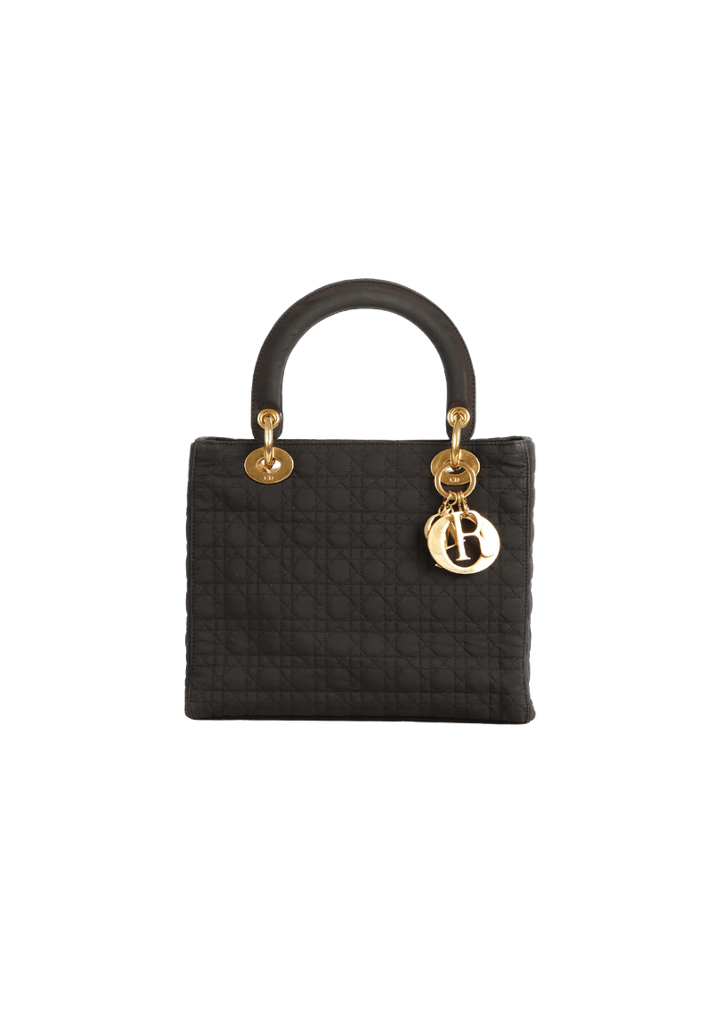 CANNAGE QUILTED NYLON LADY DIOR MEDIUM
