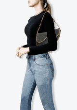 DENIM SADDLE BAG