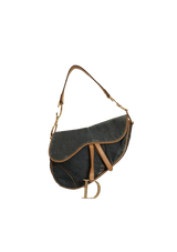 DENIM SADDLE BAG