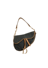 DENIM SADDLE BAG