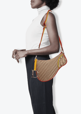 DIORISSIMO RASTA SADDLE POCHETTE