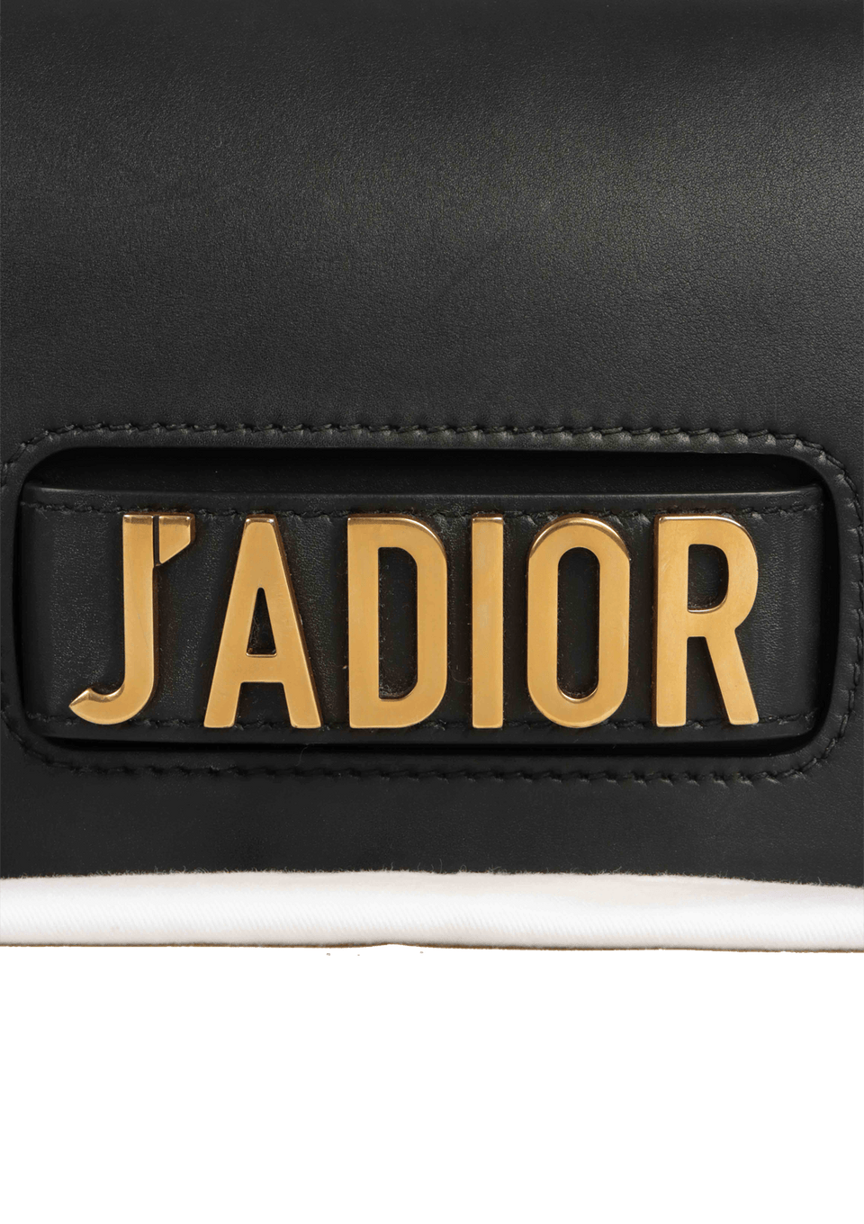 BOLSA CHRISTIAN DIOR J'ADIOR FLAP BAG PRETO ORIGINAL – Gringa