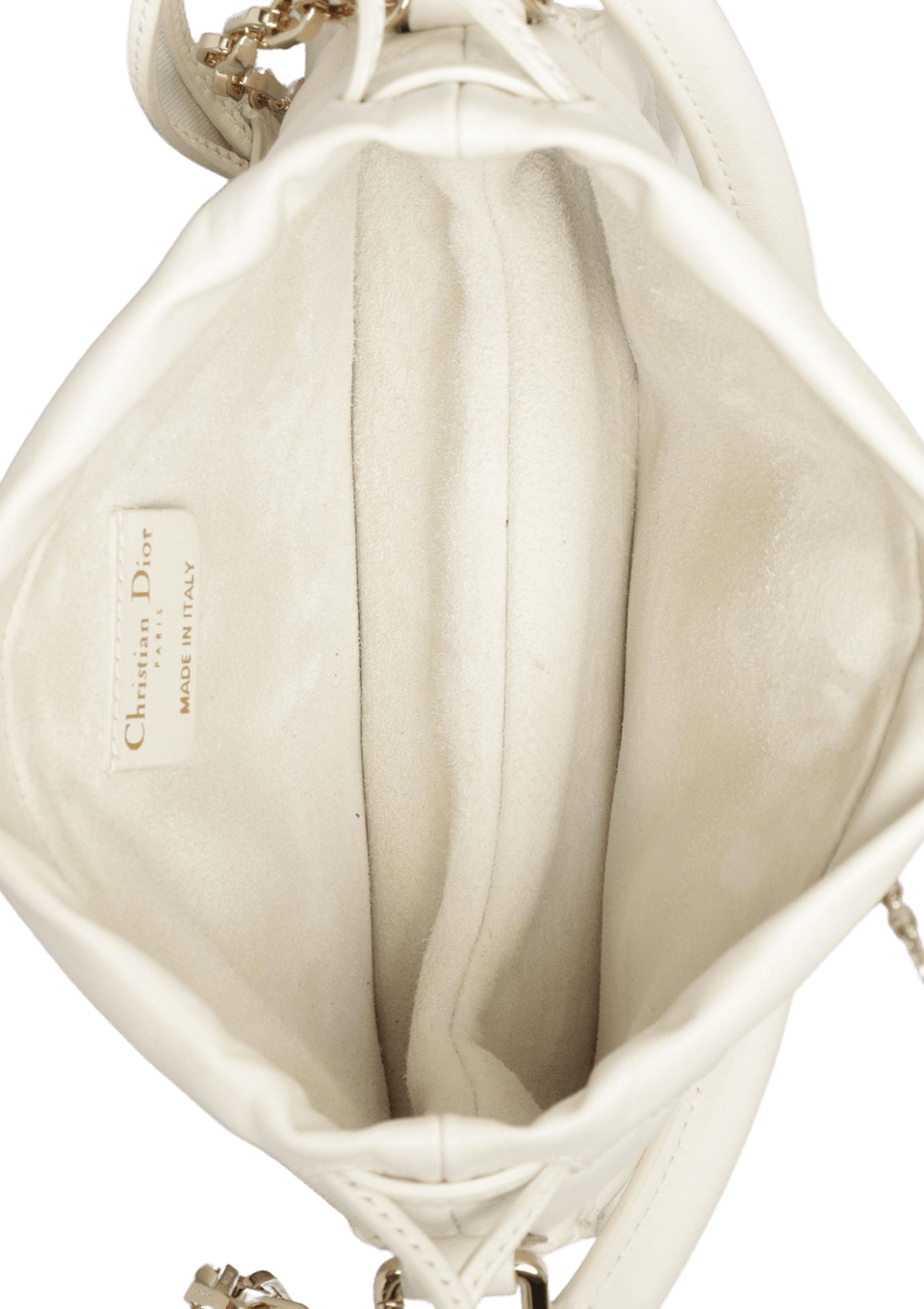 BOLSA CHRISTIAN DIOR LADY DIOR MILLY MINI BRANCO ORIGINAL – Gringa