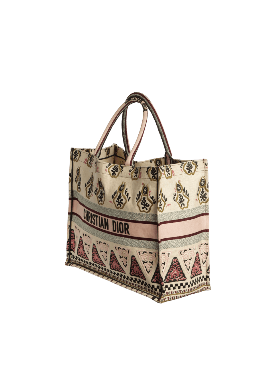 バッグ christianDior BOLSA CHRISTIAN DIOR LARGE DIOR BOOK TOTE COLORIDO ORIGINA – Gringa