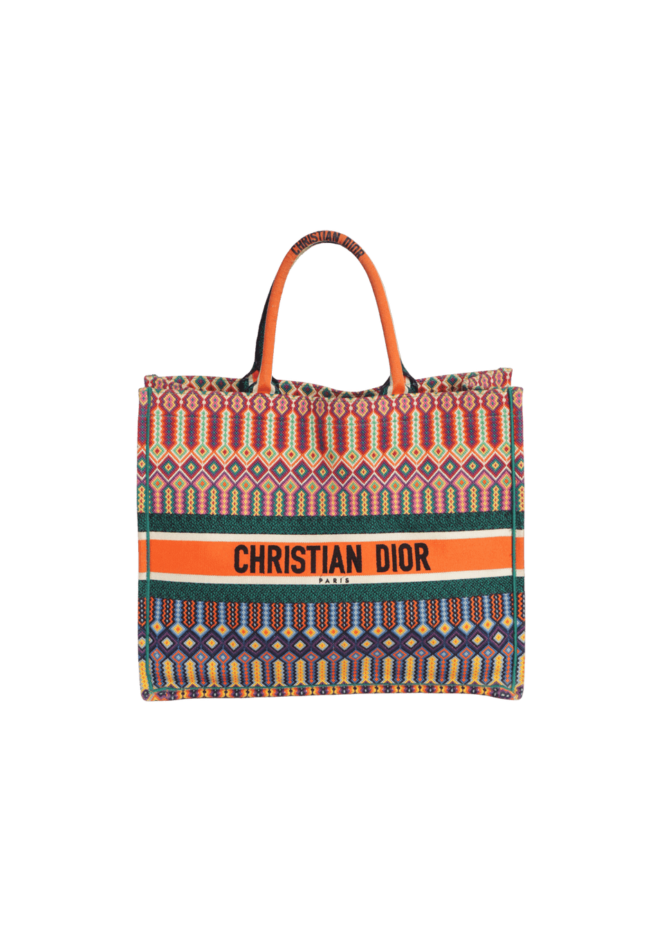 BOLSA CHRISTIAN DIOR LARGE DIOR BOOK TOTE ESTAMPADO ORIGINAL – Gringa