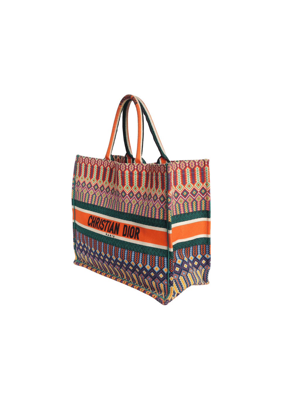 BOLSA CHRISTIAN DIOR LARGE DIOR BOOK TOTE ESTAMPADO ORIGINAL – Gringa