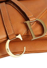 LEATHER DOUBLE SADDLE BAG