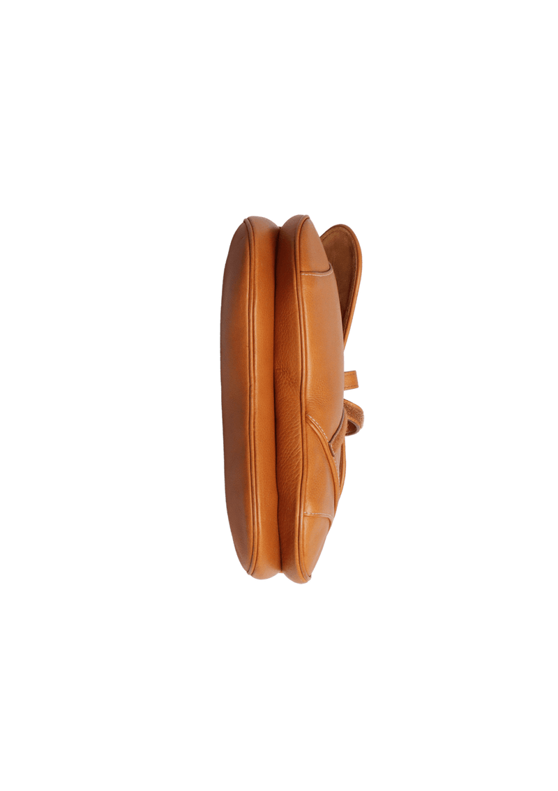 LEATHER DOUBLE SADDLE BAG