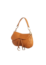 LEATHER DOUBLE SADDLE BAG