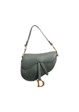 LEATHER SADDLE BAG