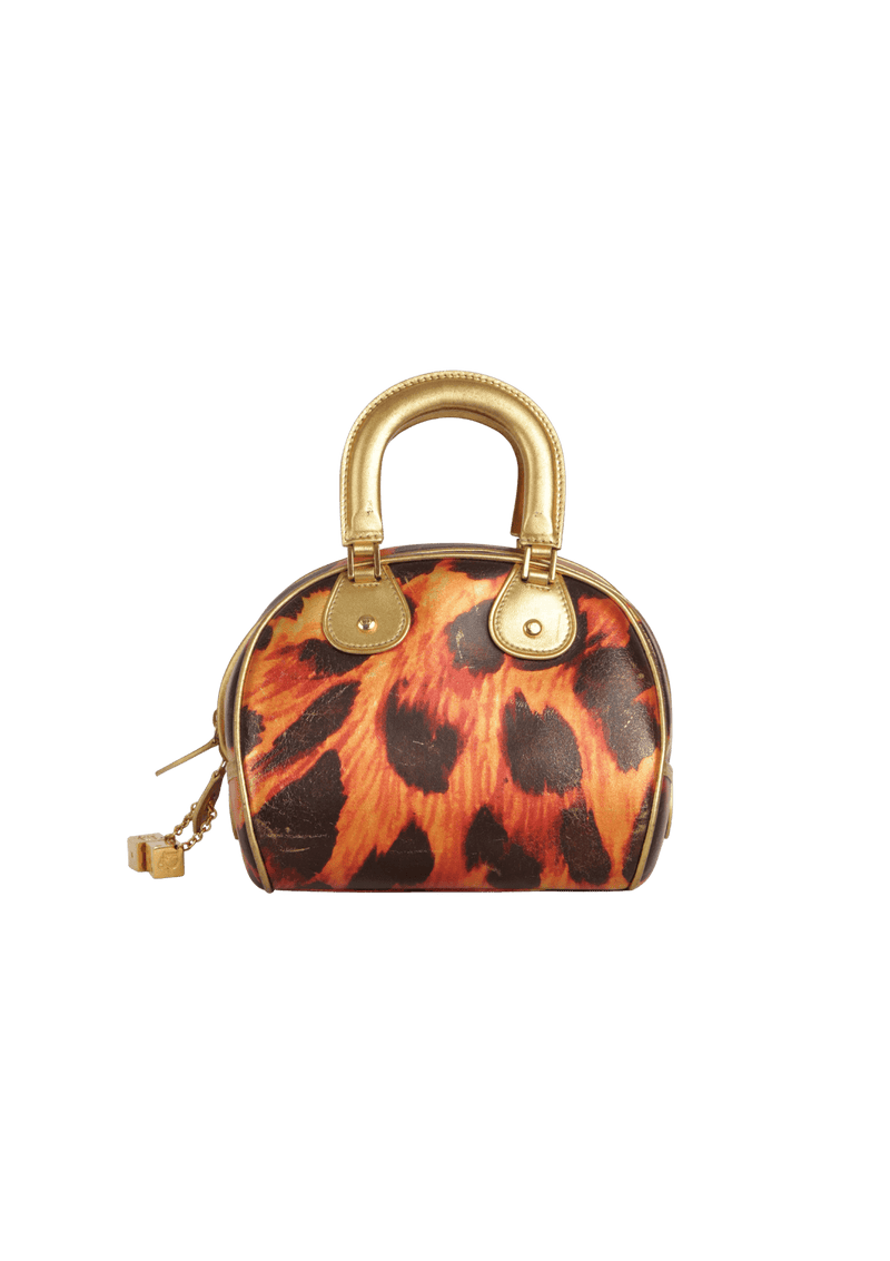 LEOPARD GAMBLER DICE BAG