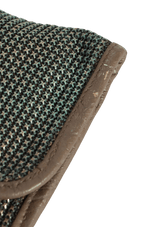 LIMITED EDITION CHAINMAIL LIZARD-TRIMMED CLUTCH