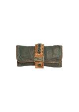 LIMITED EDITION CHAINMAIL LIZARD-TRIMMED CLUTCH