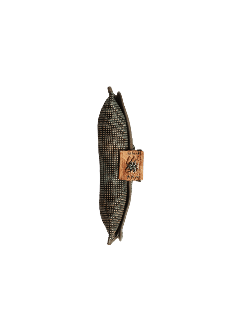 LIMITED EDITION CHAINMAIL LIZARD-TRIMMED CLUTCH