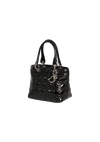 MEDIUM CANNAGE SOFT LADY DIOR PATENT LEATHER