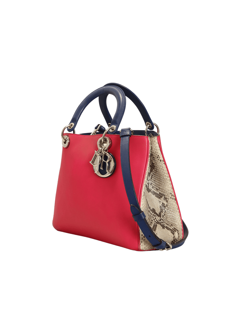 MEDIUM PYTHON DIORISSIMO TOTE