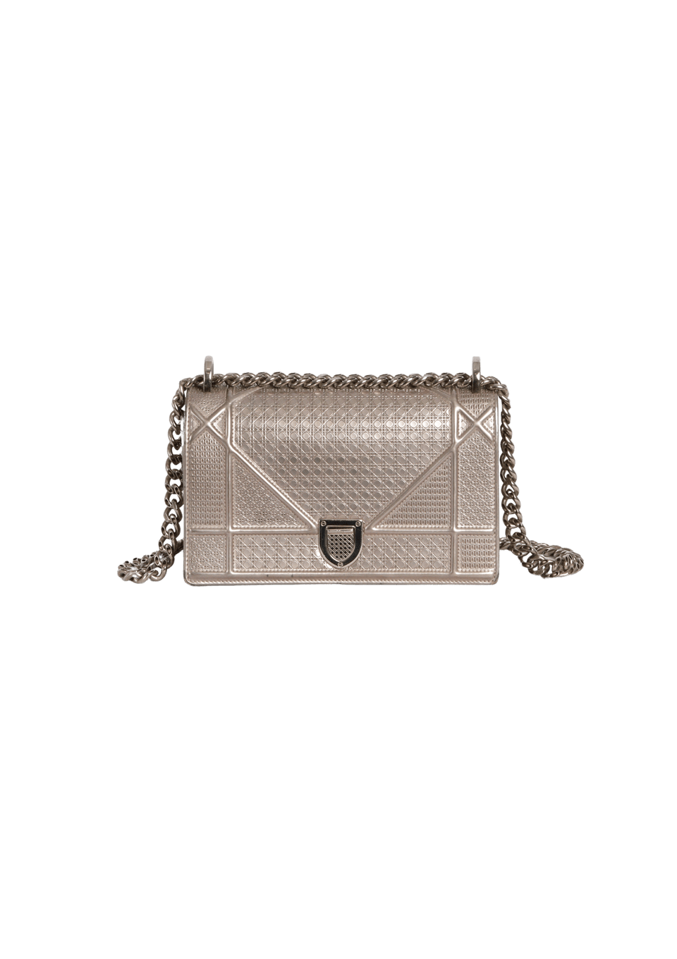 BOLSA CHRISTIAN DIOR MICRO-CANNAGE DIORAMA WALLET ON CHAIN ROSA