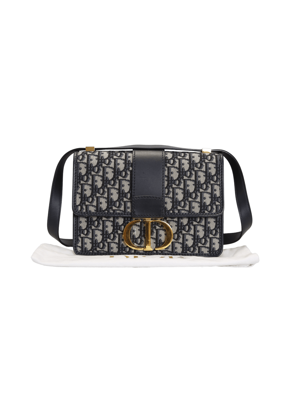 BOLSA CHRISTIAN DIOR OBLIQUE 30 MONTAIGNE AZUL ORIGINAL – Gringa