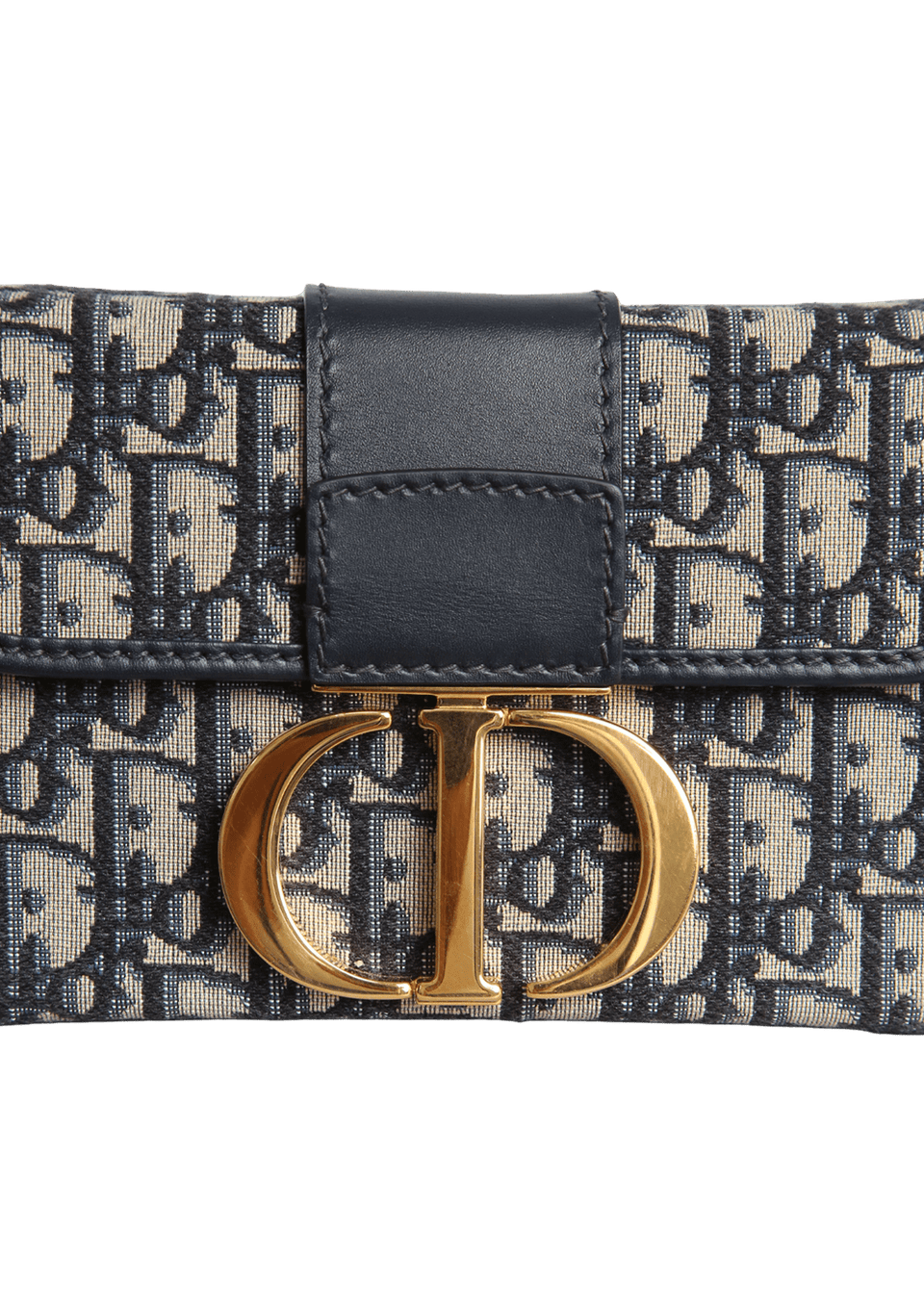 BOLSA CHRISTIAN DIOR OBLIQUE 30 MONTAIGNE BOX BAG AZUL ORIGINAL