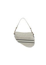 PERFORATED OBLIQUE SADDLE BAG + STRAP