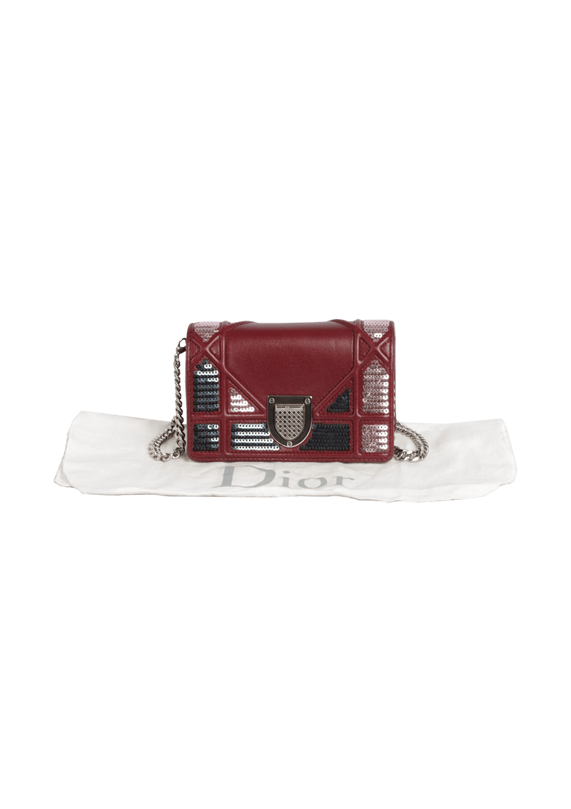 SEQUIN DIORAMA BAG