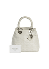 SMALL SOFT STITCH E/W LADY DIOR