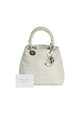 SMALL SOFT STITCH E/W LADY DIOR