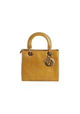 STITCH PATENT LADY DIOR MEDIUM