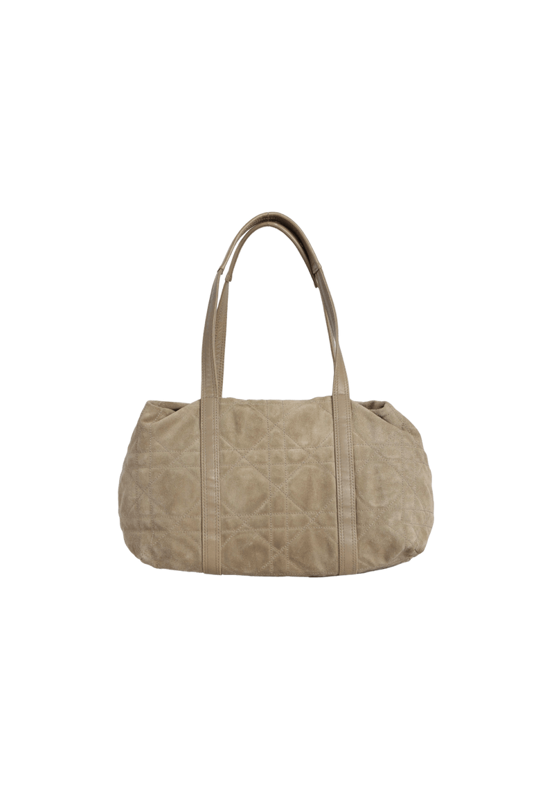 SUEDE CANNAGE POLOCHON BAG