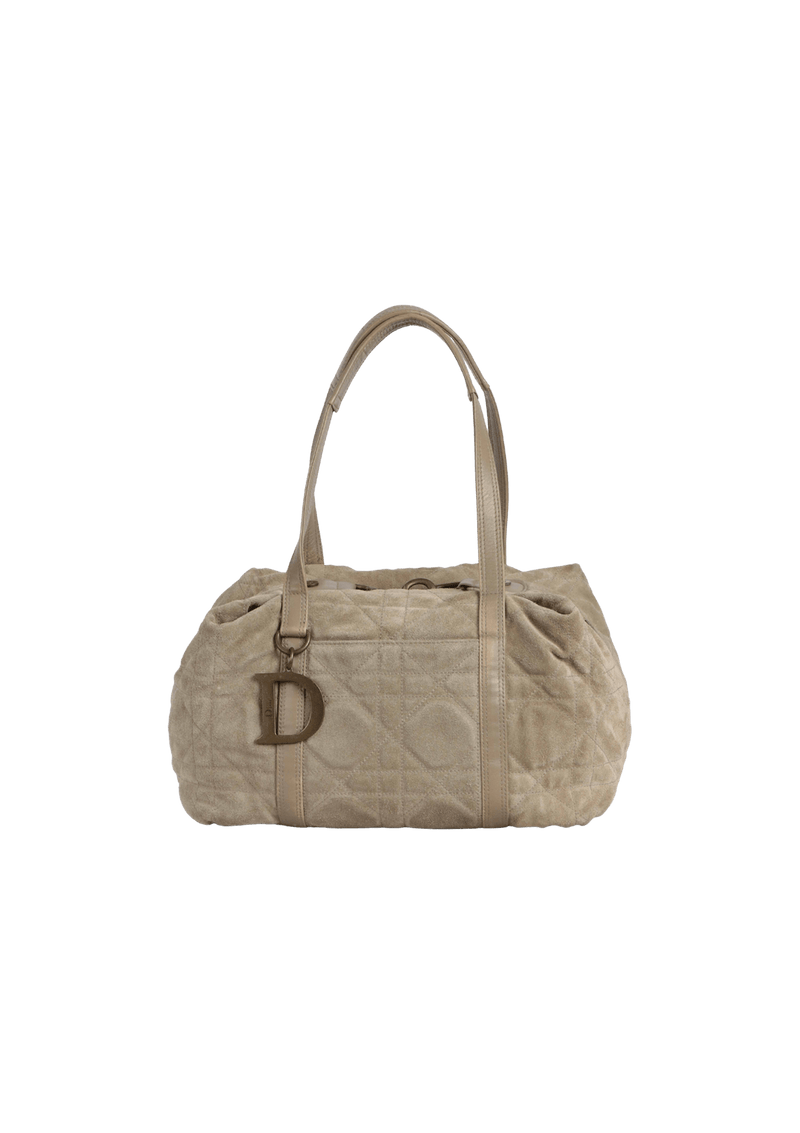 SUEDE CANNAGE POLOCHON BAG