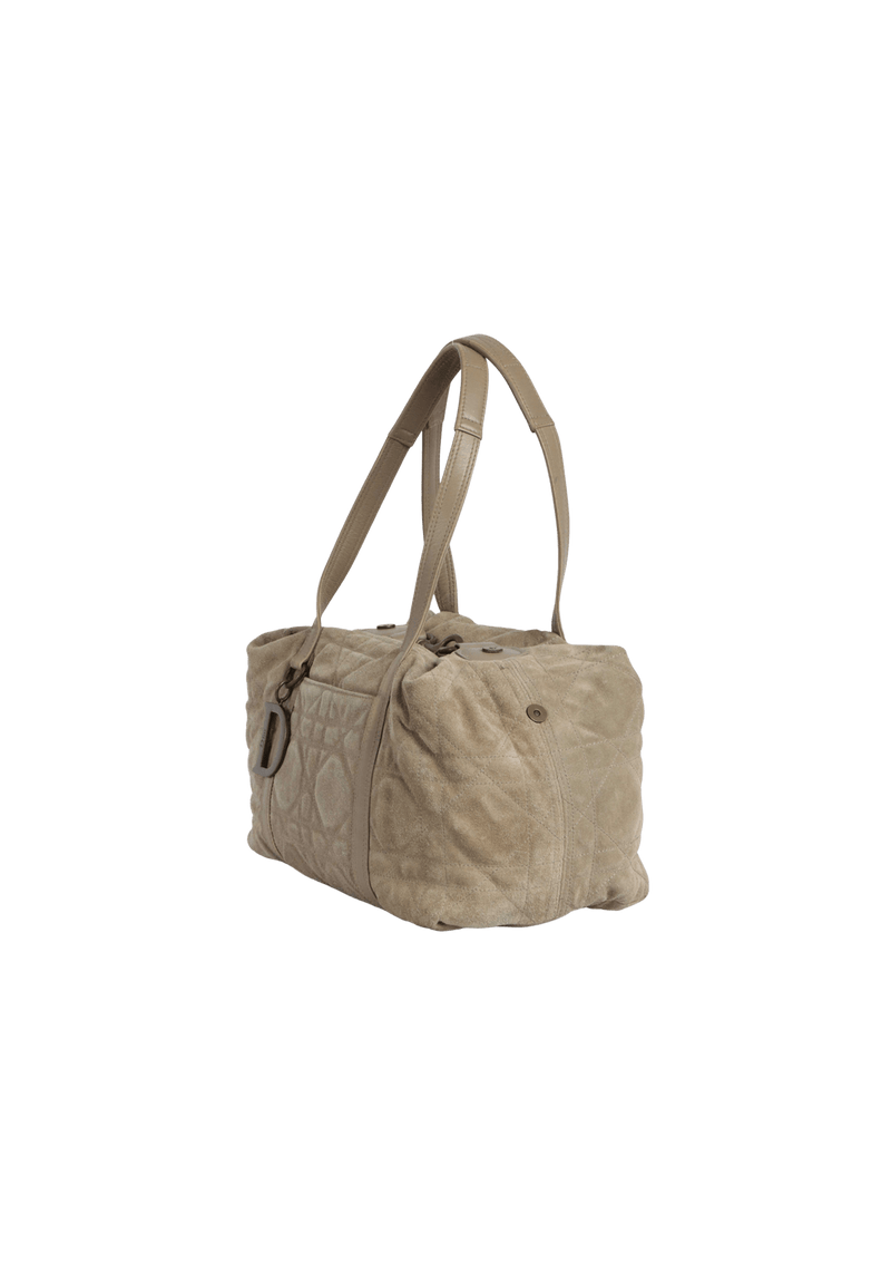 SUEDE CANNAGE POLOCHON BAG