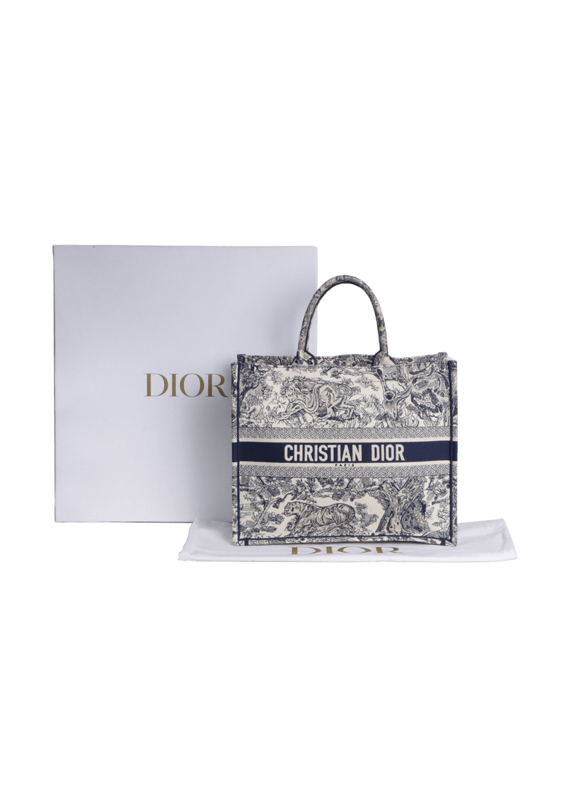 TOILE DE JOUY BOOK TOTE