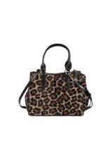 ANIMAL PRINT SATCHEL BAG