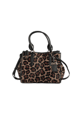 ANIMAL PRINT SATCHEL BAG